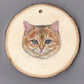 【客製】寵物木繪 | 木顏色 | 貓 | 英短 |金影 |